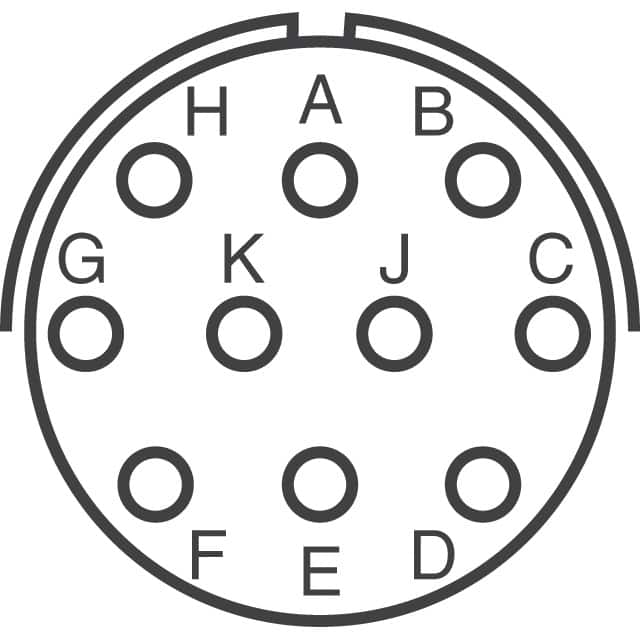 PT06E-12-10P(470) Amphenol Industrial Operations  Assemblages de connecteurs circulaires
